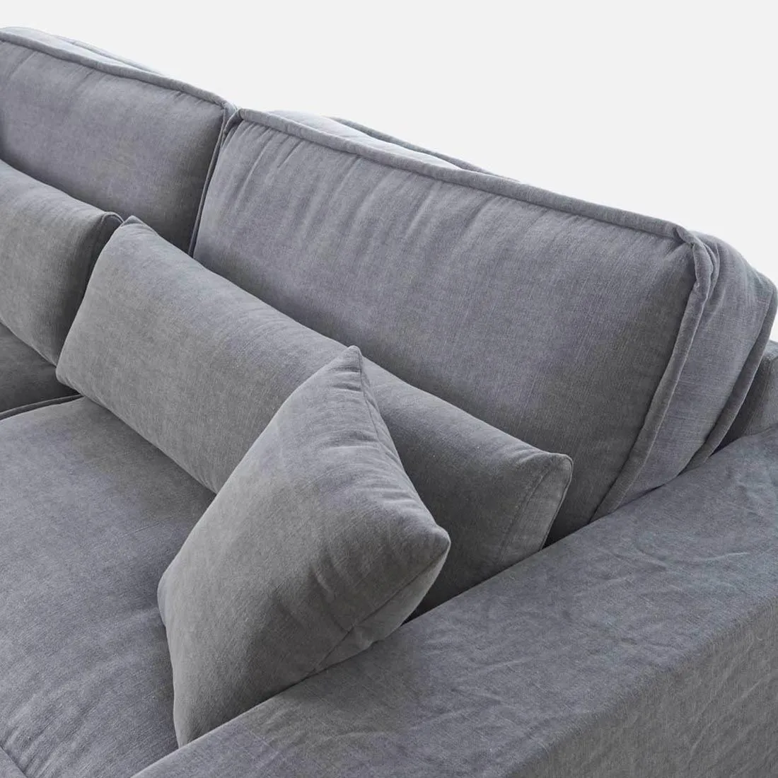 3 5 Sitzer Sofa Metropolis Grey